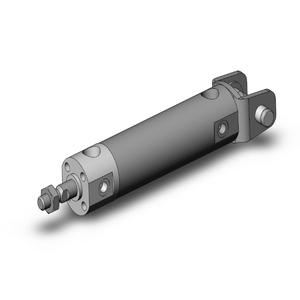 SMC VALVES NCGDN20-0150 Zylinder mit rundem Körper, 20 mm Größe, doppeltwirkend | AN2AMV