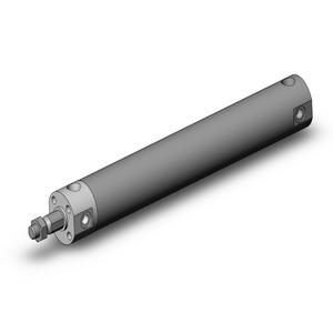 SMC VALVES NCGKBN25-0600 Round Body Cylinder, 25 mm Size, Non Rotating | AP3BKW