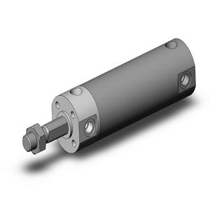 SMC VALVES NCGKBN32-0200 Round Body Cylinder, 32 mm Size, Non Rotating | AL4KAP