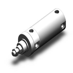 SMC VALVES NCGNN50-0200 Zylinder mit rundem Körper, 50 mm Größe, doppeltwirkend | AN2APM
