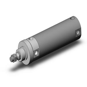 SMC VALVES NCGNN50-0400 Zylinder mit rundem Körper, 50 mm Größe, doppeltwirkend | AL7FHR