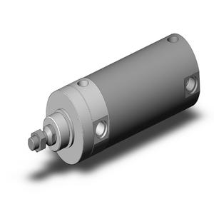 SMC VALVES NCGNN63-0300 Zylinder mit rundem Körper, 63 mm Größe, doppeltwirkend | AM2GXA