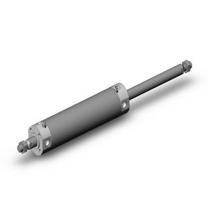SMC VALVES NCGWBA40-0500 Round Body Cylinder, 40 mm Size, Double Rod | AN8UPP