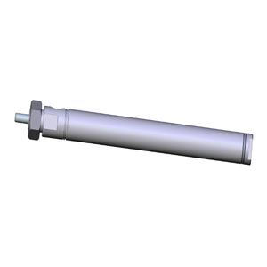 SMC VALVES NCMB075-0500C Zylinder mit rundem Körper, 75 Zoll Größe, doppeltwirkend | AM2BMN