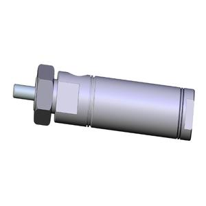 SMC VALVES NCMB088-0100 Zylinder mit rundem Körper, 7/8 Zoll Größe, doppeltwirkend | AL3ZNP