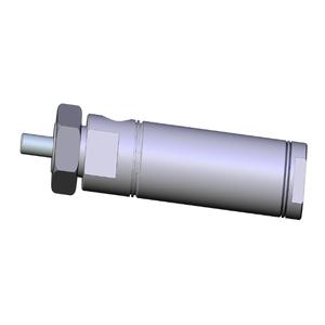 SMC VALVES NCMB088-0100C Zylinder mit rundem Körper, 7/8 Zoll Größe, doppeltwirkend | AM8ZTV