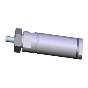 SMC VALVES NCMB088-0100C Round Body Cylinder, 7/8 Inch Size, Double Acting | AM8ZTV