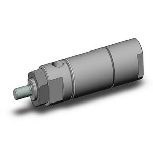 SMC VALVES NCMB106-0100-XB6 Round Body Cylinder, 1 1/16 Inch Size | AL6NVN