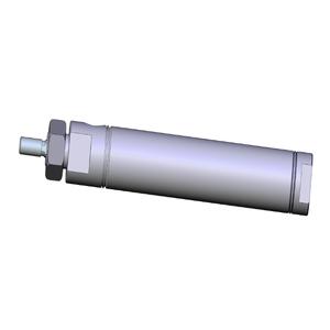 SMC VALVES NCMB106-0300 Zylinder mit rundem Körper, 1 1/16 Zoll Größe, doppeltwirkend | AL7CWG