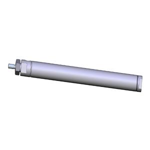 SMC VALVES NCMB106-0800C Round Body Cylinder, 1 1/16 Inch Size, Double Acting | AL9XFY