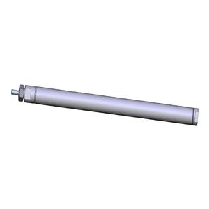 SMC VALVES NCMB106-1200 Zylinder mit rundem Körper, 1 1/16 Zoll Größe, doppeltwirkend | AN2ATZ