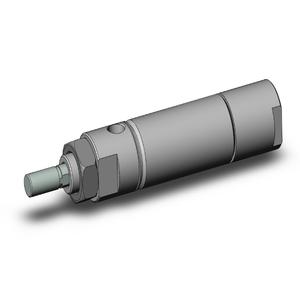 SMC VALVES NCMB125-0200-XC6 Round Body Cylinder, 1.25 Inch Size | AM2JRA