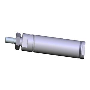 SMC VALVES NCMB125-0300C Round Body Cylinder, 1.25 Inch Size, Double Acting | AM2BNN