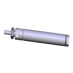 SMC VALVES NCMB125-0500 Zylinder mit rundem Körper, 1.25 Zoll Größe, doppeltwirkend | AL9XUB