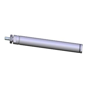 SMC VALVES NCMB125-1000C Zylinder mit rundem Körper, 1.25 Zoll Größe, doppeltwirkend | AM7FNM