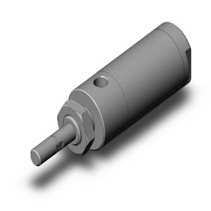 SMC VALVES NCMB150-0050T Round Body Cylinder, 1.5 Size, Single Acting | AP3AFT