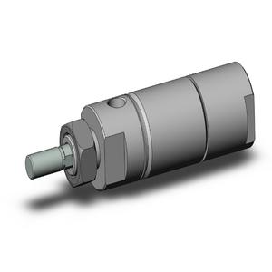 SMC VALVES NCMB150-0100-XC6 Round Body Cylinder, 1.5 Inch Size | AM4CRL