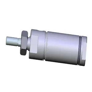 SMC VALVES NCMB150-0100 Round Body Cylinder, 1.5 Inch Size, Double Acting | AL3ZPU