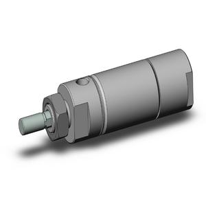 SMC VALVES NCMB150-0150-XC6 Zylinder mit rundem Körper, 1.5 Zoll Größe | AM3AQE