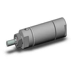SMC VALVES NCMB150-0200-XC6 Zylinder mit rundem Körper, 1.5 Zoll Größe | AM8EYB