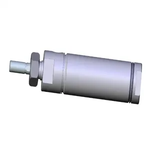 SMC VALVES NCMB150-0200 Round Body Cylinder, 1.5 Inch Size, Double Acting | AL3ZPX