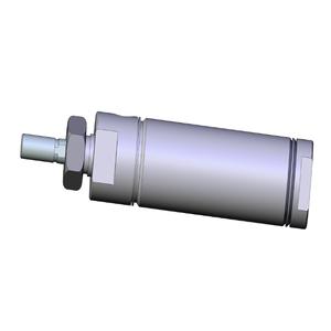 SMC VALVES NCMB150-0200C Round Body Cylinder, 1.5 Inch Size, Double Acting | AL8VPC