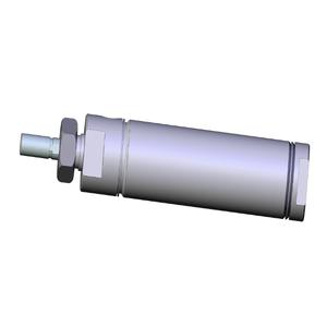 SMC VALVES NCMB150-0300 Zylinder mit rundem Körper, 1.5 Zoll Größe, doppeltwirkend | AM8EWA