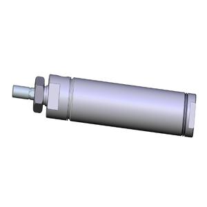 SMC VALVES NCMB150-0400 Round Body Cylinder, 1.5 Inch Size, Double Acting | AL7CWJ
