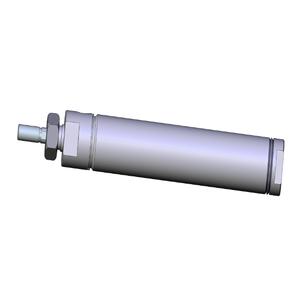 SMC VALVES NCMB150-0500 Round Body Cylinder, 1.5 Inch Size, Double Acting | AL8UZP