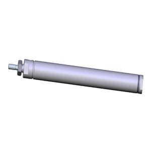 SMC VALVES NCMB150-1000 Zylinder mit rundem Körper, 1.5 Zoll Größe, doppeltwirkend | AL8GWB