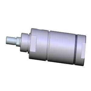 SMC VALVES NCMB200-0100C Zylinder mit rundem Körper, 2.0 Zoll Größe, doppeltwirkend | AN2AUR