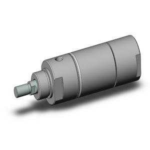SMC VALVES NCMB200-0200-XC6 Zylinder mit rundem Körper, 2.0 Zoll Größe | AM8EYL