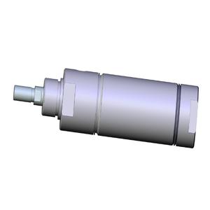 SMC VALVES NCMB200-0200C Round Body Cylinder, 2.0 Inch Size, Double Acting | AM8DGY