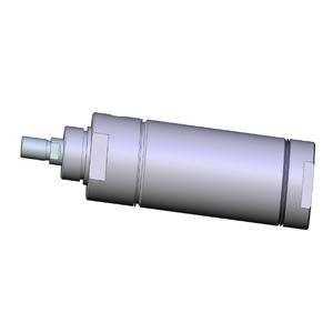 SMC VALVES NCMB200-0300C Round Body Cylinder, 2.0 Size, Double Acting | AN2UNL