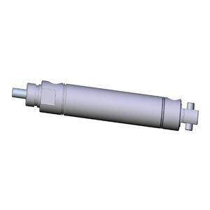 SMC VALVES NCMC075-0200 Zylinder mit rundem Körper, 75 Zoll Größe, doppeltwirkend | AL3ZQG