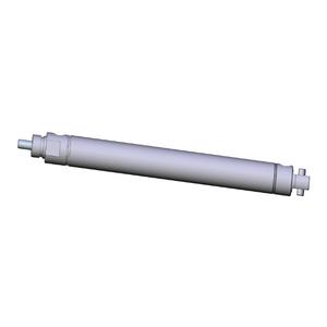 SMC VALVES NCMC075-0600C Zylinder mit rundem Körper, 75 Zoll Größe, doppeltwirkend | AM7TMM