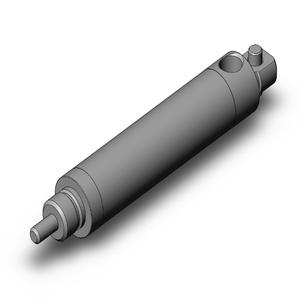 SMC VALVES NCMC088-0150CS Zylinder mit rundem Körper, 7/8 Größe, einfachwirkend | AN4YBJ