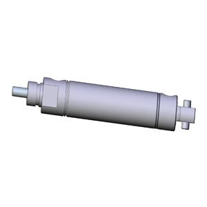 SMC VALVES NCMC088-0200 Round Body Cylinder, 7/8 Inch Size, Double Acting | AL3ZQT