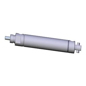 SMC VALVES NCMC088-0300C Zylinder mit rundem Körper, 7/8 Zoll Größe, doppeltwirkend | AN2AVQ