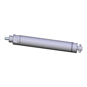 SMC VALVES NCMC088-0500C Zylinder mit rundem Körper, 7/8 Größe, doppeltwirkend | AN3TEE