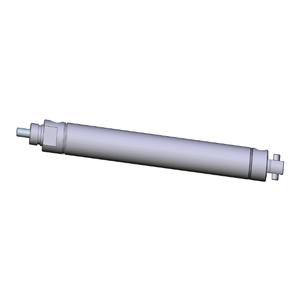 SMC VALVES NCMC088-0600 Zylinder mit rundem Körper, 7/8 Zoll Größe, doppeltwirkend | AM2VYT