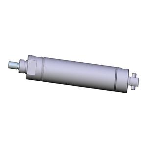 SMC VALVES NCMC106-0300C Zylinder mit rundem Körper, 1 1/16 Zoll Größe, doppeltwirkend | AM4CRJ