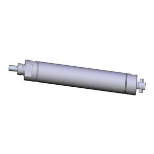 SMC VALVES NCMC106-0500 Round Body Cylinder, 1 1/16 Inch Size, Double Acting | AL4MEP