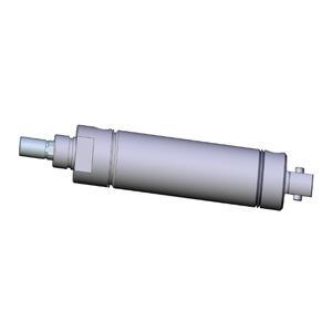 SMC VALVES NCMC125-0300 Zylinder mit rundem Körper, 1.25 Zoll Größe, doppeltwirkend | AL6RBD