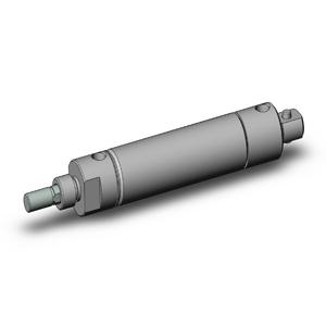 SMC VALVES NCMC125-0300C-XC6 Zylinder mit rundem Körper, 1.25 Zoll Größe | AM4CWG