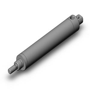 SMC VALVES NCMC125-0300CS Zylinder mit rundem Körper, 1.25 Zoll Größe, einfachwirkend | AL3ZRH
