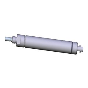 SMC VALVES NCMC125-0500C Round Body Cylinder, 1.25 Inch Size, Double Acting | AL8UZH
