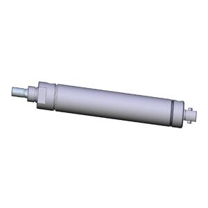 SMC VALVES NCMC125-0600 Round Body Cylinder, 1.25 Inch Size, Double Acting | AL4MEQ