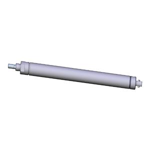 SMC VALVES NCMC125-1200 Round Body Cylinder, 1.25 Inch Size, Double Acting | AL9WXB