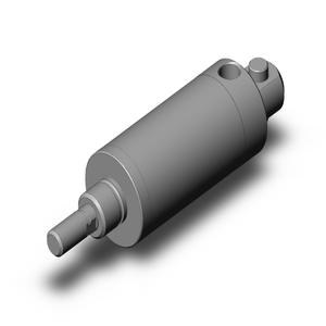 SMC VALVES NCMC150-0100S Zylinder mit rundem Körper, 1.5 Zoll Größe, einfachwirkend | AL3ZRM